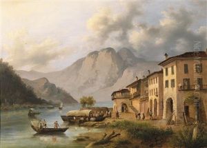 Seelandschaft by Giuseppe Alinovi