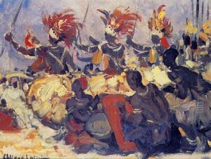 Danse Des Guerriers by Fernand Allard L'Olivier