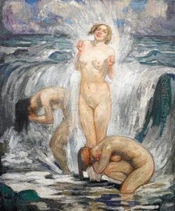 Les Baigneuses by Fernand Allard L'Olivier
