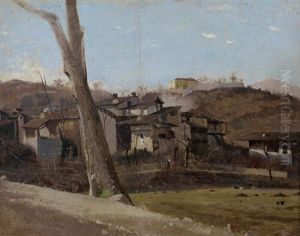 Scorcio Di Paesaggio by Silvio Allason