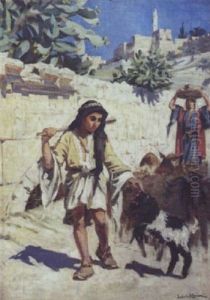 Bergers Aux Abords De La Citadelle A Jerusalem