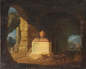 Classical Ruins by Etienne Allegrain