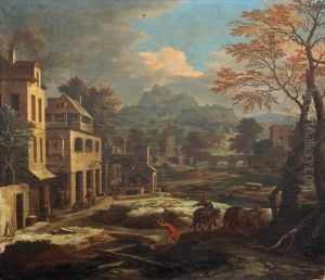 Bucherons A L'entree D'un Village