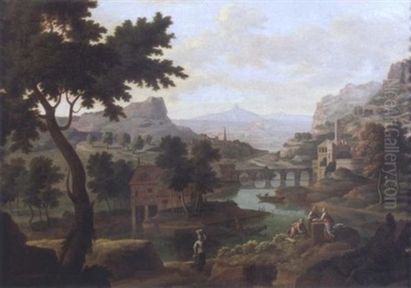 Paysage Aux Grands Arbres - view 1