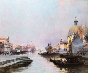 Le Grand Canal Et San Simeone Picolo, Venise Le Grand Canal Et San Simeone Picolo, Venise