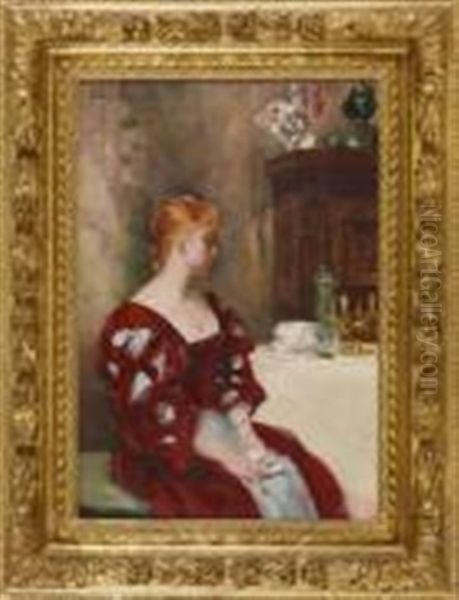 Portrait De Femme Assise - view 1