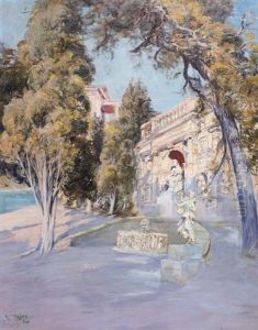 Villa Du Baron De Courcel La Croisette Cannes by Raymond Allegre