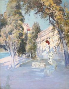 Villa Du Barron De Courcelles A La Croisette (cannes) by Raymond Allegre