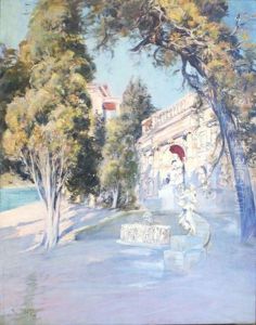 Villa Du Barron De Carracal A La Croisette (cannes) by Raymond Allegre
