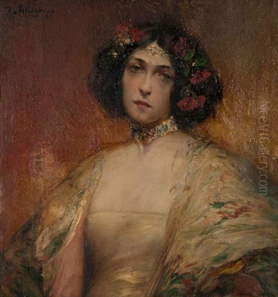 Portrait D'une Jeune Femme Orientale - view 1