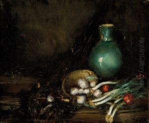 Natures Mortes (pair) by Raymond Allegre