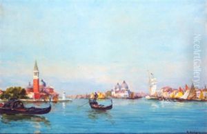 Venise, St-georges Majeur Et La Salute Venise, St-georges Majeur Et La Salute