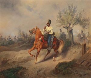 The Attack by Friedrich L' Allemand