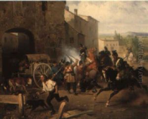 Taking The Village by Friedrich L' Allemand