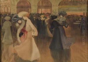 Les Danseuses (au Moulin Rouge) by Louis Abel-Truchet