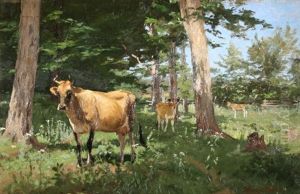 Cows In The Pasture by Thomas Allen Jr.