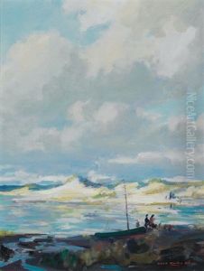 Cloudy Day, Ogunquit Sand Dunes by Charles Curtis Allen