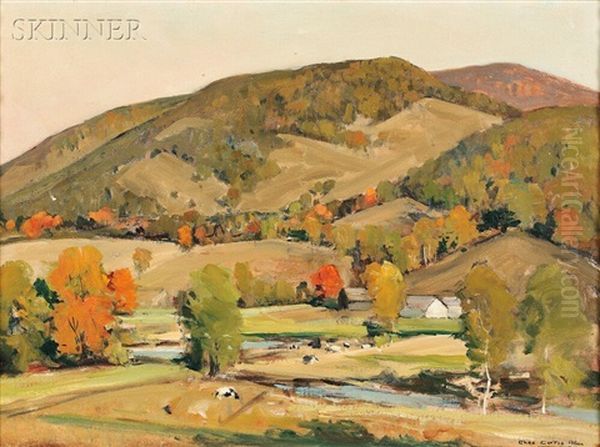 Pastures By A Stream - view 1