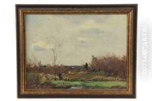 Early Spring, Needham by Charles Curtis Allen
