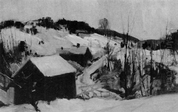 Winter Snow Scene - view 1