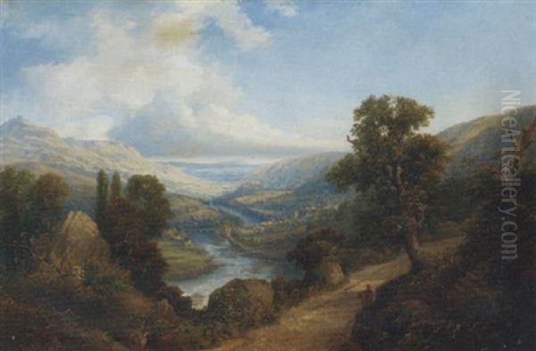 View Of Dunkeld, On The River Tay, Perthshire - view 1