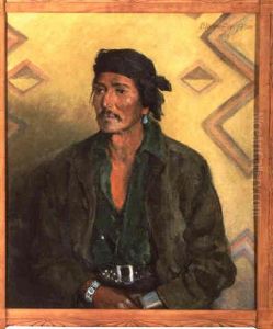 Hoteen Isosie, Navajo by Marion Boyd Allen
