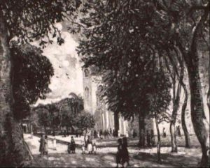 Village Square, Puerto Rico, 1924