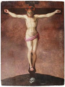 The Crucifixion by Alessandro di Cristofano Allori