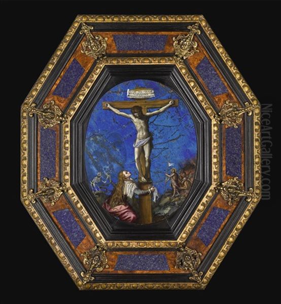 The Crucifixion With Mary Magdalen Kneeling At The Cross - view 1