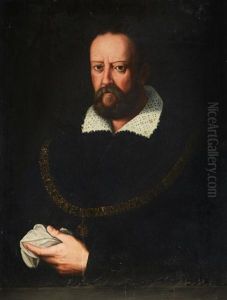 Ritratto Di Cosimo I De Medici by Alessandro di Cristofano Allori
