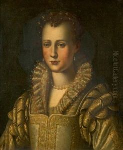 Portrait D'eleonora De Medicis