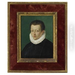 Portrait Of A Young Man, Bust Length, With A White Ruff (+ Study Of A Head Of An Elderly Man; 2 Works)