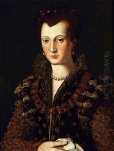 Ritratto Di Gentildonna (cecilia Martelli?) by Alessandro di Cristofano Allori