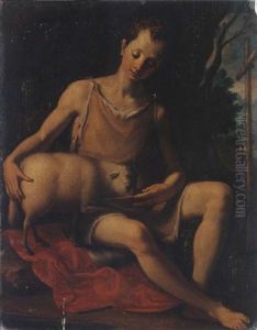 Saint John The Baptist by Alessandro di Cristofano Allori