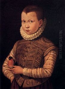 Retrato De Don Garcia De Medicis by Alessandro di Cristofano Allori