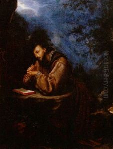 Saint Francis At Prayer