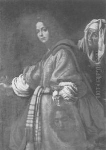 Judith With The Head Of Holofernes by Alessandro di Cristofano Allori