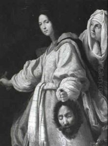 Judith With The Head Of Holofernes by Alessandro di Cristofano Allori