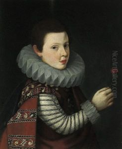 Bildnis Eines Jungen Edelmannes Mit Einer Nelke In Der Hand