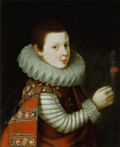 Ritratto Di Giovane Principe Possibilmente Della Famiglia Medici Che Tiene Un Garofano