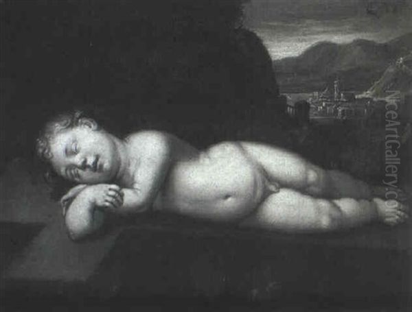 The Infant Christ Asleep On The Cross, Jerusalem Beyond - view 1