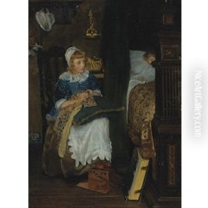 In Good Hands by Laura Theresa Alma-Tadema