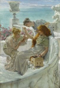 Fortune's Favourite by Sir Lawrence Alma-Tadema
