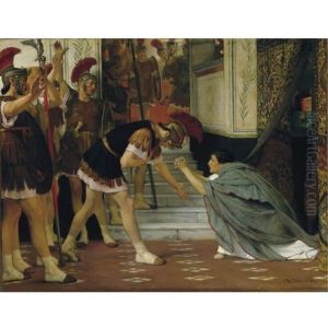 Proclaiming Claudius Emperor, Opus Xlviii by Sir Lawrence Alma-Tadema