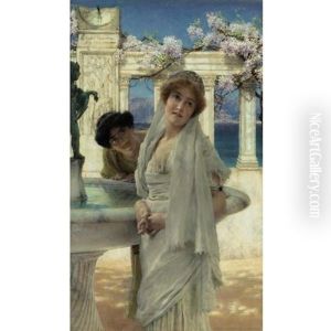 A Difference Of Opinion by Sir Lawrence Alma-Tadema