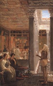 A Juggler by Sir Lawrence Alma-Tadema