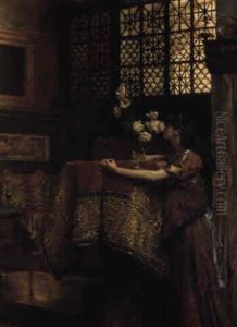 In The Corner Of My Studio by Sir Lawrence Alma-Tadema