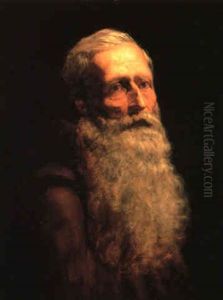 Head Of An Old Man by Sir Lawrence Alma-Tadema