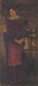 Portrait Of Dr Felix And Mrs Augusta Redeker Semon by Sir Lawrence Alma-Tadema