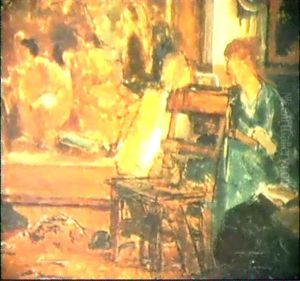 Study For A Picture Gallery by Sir Lawrence Alma-Tadema